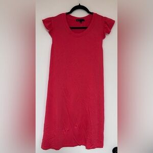 Gibson Orange Knit Flutter Sleeve Casual Dress Size XXL NWT